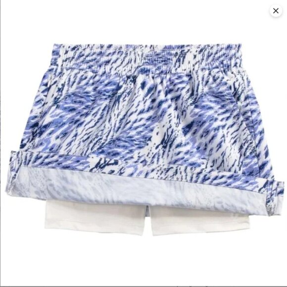 THE NORTH FACE Never Stop Wearing SKORT Women's XXL Blue Print NWT Animal Print - Picture 3 of 6